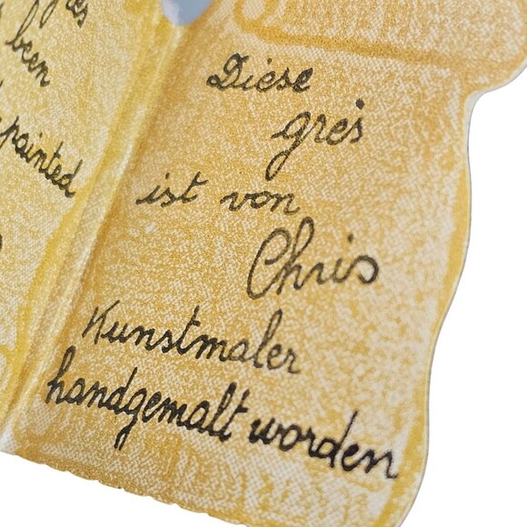 Grès de France Handpainted Stoneware Canister Schilder Coastal Cottage Pottery - Picture 6 of 16